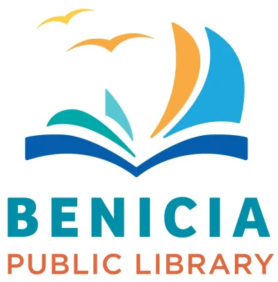 Benicia Library Logo Stacked RGB